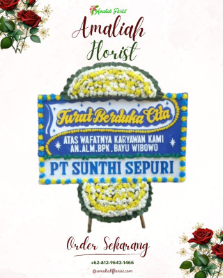 Papan Bunga Duka di Gunasari