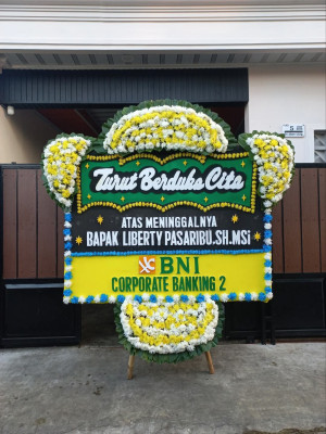 Papan Bunga Duka di Gunasari