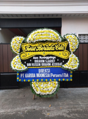 Papan Bunga Duka di Gunasari